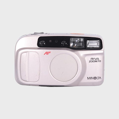 Minolta Riva Zoom 70 Point & Shoot 35mm argentique avec objectif 35-70mm