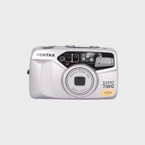 Pentax Espio 738G Point & Shoot 35mm argentique avec objectif zoom 38-70mm