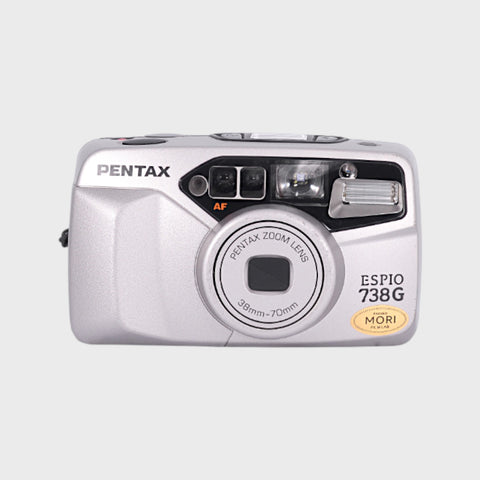 Pentax Espio 738G Point & Shoot 35mm argentique avec objectif zoom 38-70mm