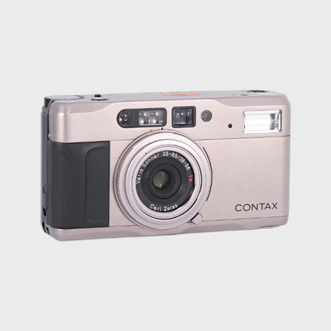 Contax TVS 35mm Point & Shoot Film Camera with 28-56mm Zoom Lens