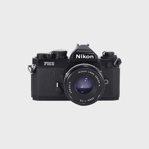 Nikon FM2 35mm SLR film camera with 50mm f1.8 lens