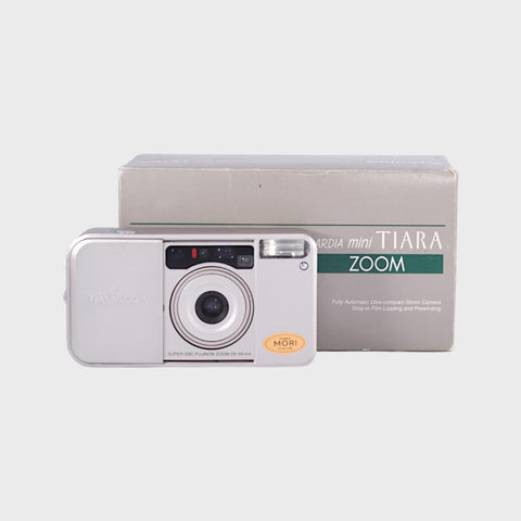 Fujifilm Tiara Zoom 35mm Point & Shoot film camera with 28-56 zoom lens