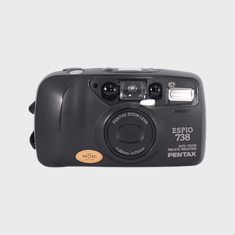 Pentax Espio 738 Point & Shoot 35mm argentique avec zoom 38-70mm objectif