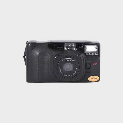 Minolta Riva Zoom AF5 35mm Point & Shoot Film Camera with 35-60mm Lens