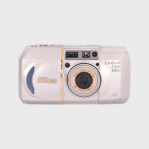 Nikon Lite Touch Zoom 130ED 35mm Point & Shoot film camera with 38-130mm lens