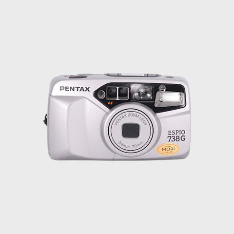Pentax Espio 738G Point & Shoot 35mm argentique avec objectif zoom 38-70mm