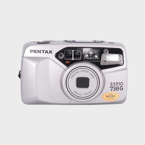 Pentax Espio 738G Point & Shoot 35mm argentique avec objectif zoom 38-70mm