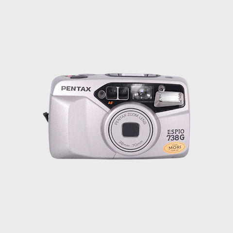 Pentax Espio 738G Point & Shoot 35mm argentique avec objectif zoom 38-70mm