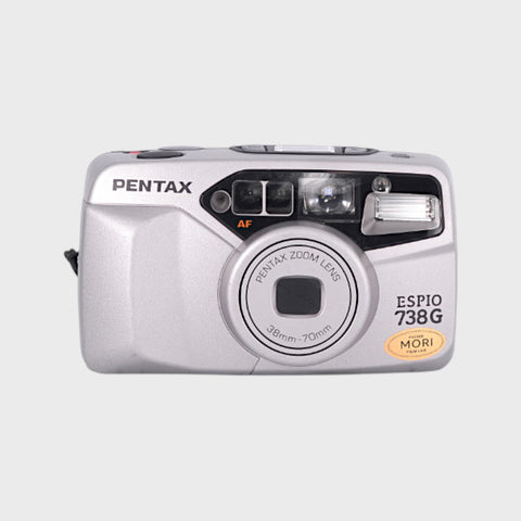 Pentax Espio 738G Point & Shoot 35mm argentique avec objectif zoom 38-70mm