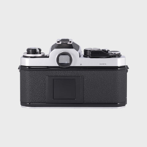 Nikon FE2 35mm SLR film camera with 50mm f1.8 Lens