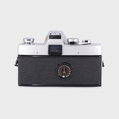 Minolta SRT 101 35mm SLR film camera with 28mm f3.5 lens