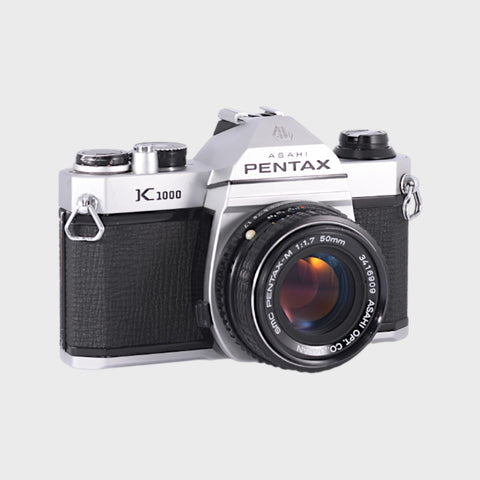 Pentax K1000 Reflex 35mm argentique avec 50mm f1.7 objectif