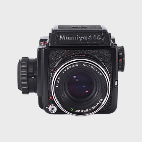 Mamiya M645J Medium Format film camera with 80mm f2.8 lens