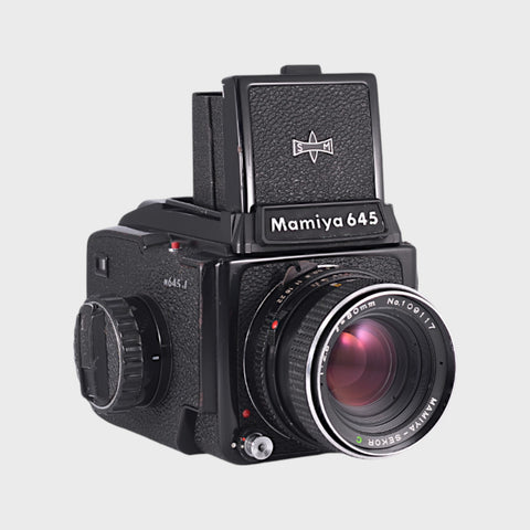Mamiya M645J Medium Format film camera with 80mm f2.8 lens