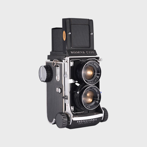 Mamiya C220 appareil photo TLR moyen format avec 80mm f2.8 objectif