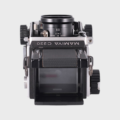 Mamiya C220 appareil photo TLR moyen format avec 80mm f2.8 objectif