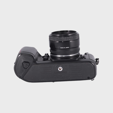 Nikon F4 35mm SLR film camera with 50mm f1.4 lens