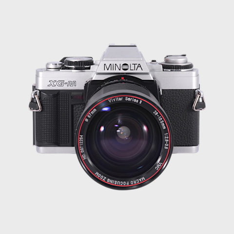 Minolta XG-M 35mm SLR Film Camera with 28-105mm Zoom Lens