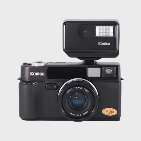 Konica Hexar AF 35mm film camera with 35mm f2 lens