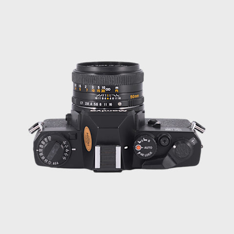 Mamiya ZE Quartz 35mm SLR film camera with 50mm f1.7 lens
