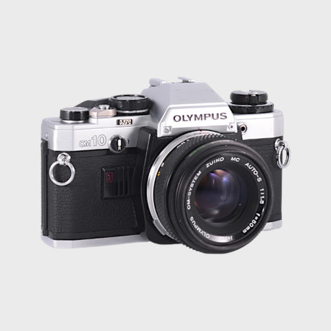 Olympus OM10 35mm SLR Film Camera with 50mm f1.8 Lens