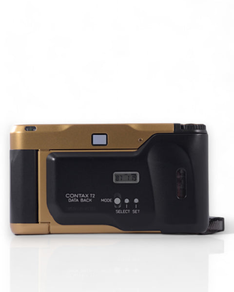 Contax T2 Gold Point & Shoot 35mm argentique avec 38mm f2.8 objectif