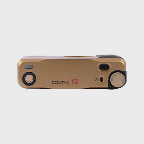 Contax T2 Gold Point & Shoot 35mm argentique avec 38mm f2.8 objectif