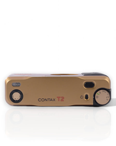 Contax T2 Gold Point & Shoot 35mm argentique avec 38mm f2.8 objectif