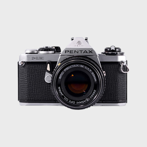 Pentax ME 35mm SLR film camera with 50mm f1.7 Lens