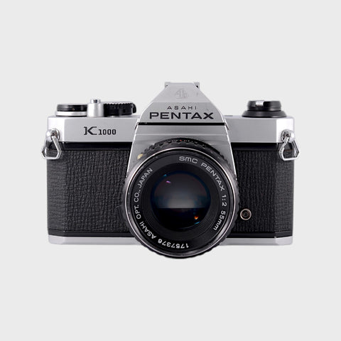 Pentax K1000 Reflex 35mm argentique avec 55mm f2 SMC objectif