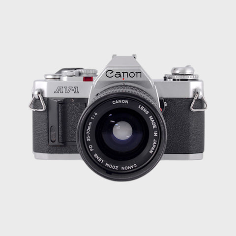 Canon AV-1 Reflex 35mm argentique avec 35-70mm objectif