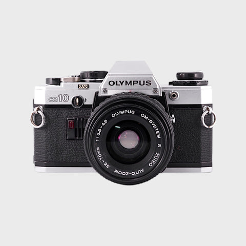 Olympus Om10 Reflex 35mm argentique avec 35-70mm objectif