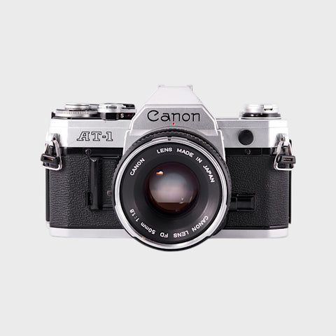 Canon AT-1 Reflex 35mm argentique avec 50mm f1.8 objectif