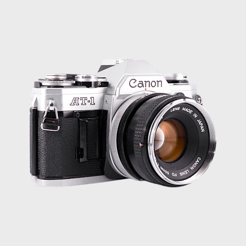 Canon AT-1 Reflex 35mm argentique avec 50mm f1.8 objectif