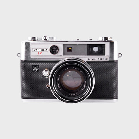 Yashica LYNX-5000E 35mm Rangefinder Film Camera with 45mm f1.8 lens