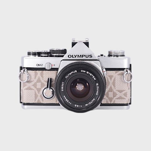 Olympus Om-2 35mm SLR Film Camera with 28mm f3.5 Lens