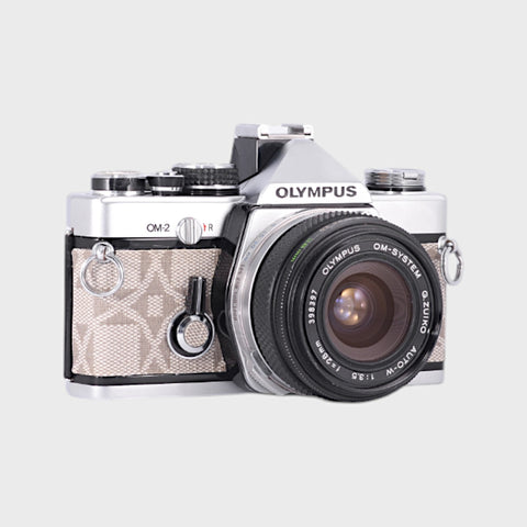 Olympus Om-2 35mm SLR Film Camera with 28mm f3.5 Lens