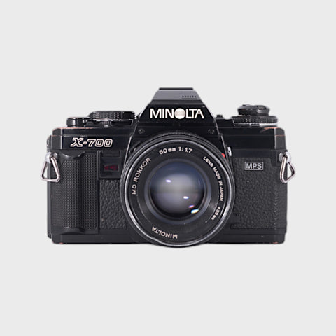 Minolta X-700 Reflex 35mm argentique avec 50mm f1.7 objectif