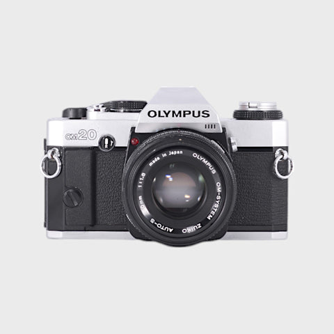 Olympus OM-20 35mm SLR Film Camera with 50mm f1.8 Lens