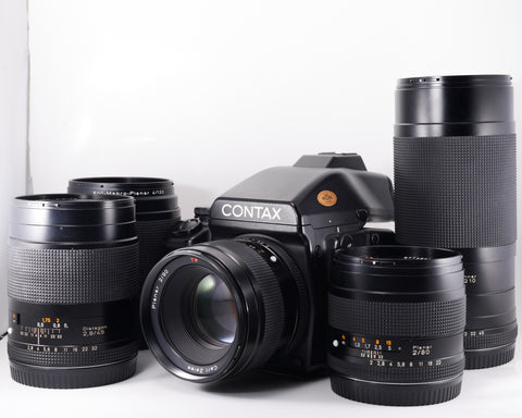 objectifs pour Contax 645