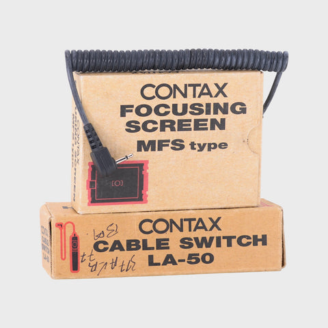 Contax 645 Medium Format film FULL camera kit