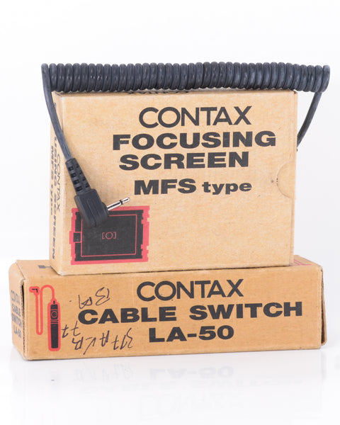 Contax 645 Medium Format film FULL camera kit