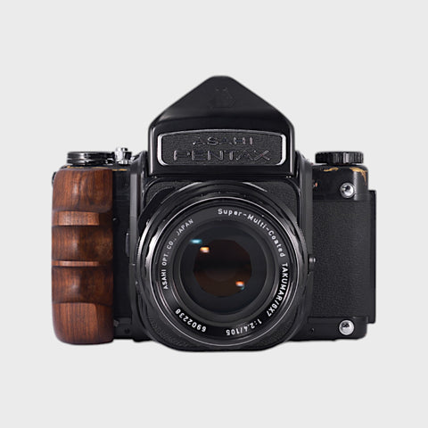 Pentax 6x7 Moyen Format argentique avec 105mm f2.4 objectif