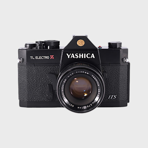 Yashica TL Electro-X ITS Reflex 35mm argentique avec 50mm f1.7 objectif