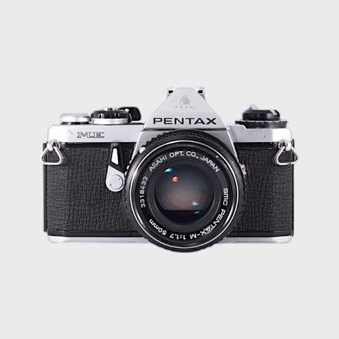 Pentax ME Reflex 35mm argentique avec 50mm f1.7 objectif