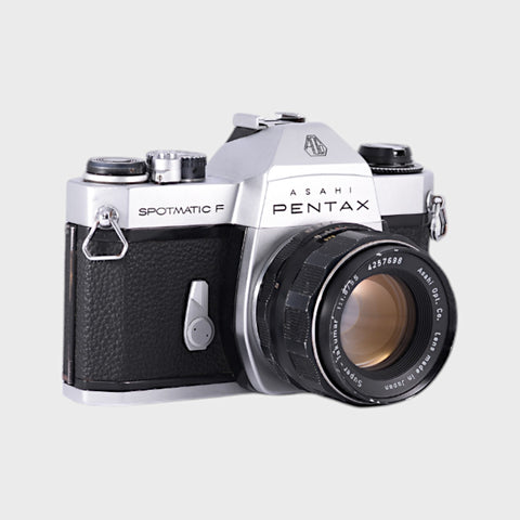 Asahi Pentax Spotmatic F Reflex 35mm argentique avec 55mm f1.8 objectif