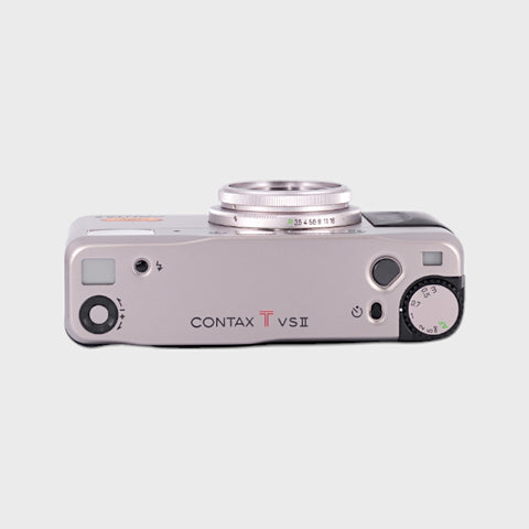 Contax TVS II Point & Shoot 35mm argentique avec objectif zoom 28-56mm