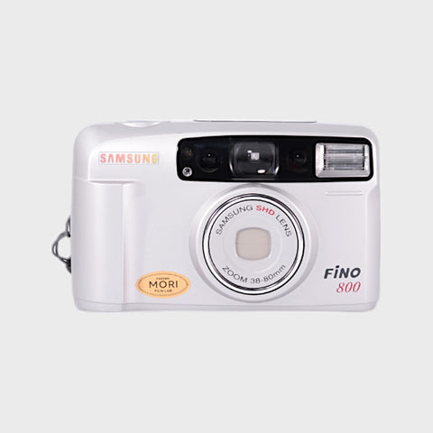 Samsung Fino 800 Point & Shoot 35mm argentique avec zoom 38-80mm objectif