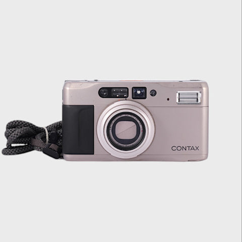 Contax TVS II Point & Shoot 35mm argentique avec objectif zoom 28-56mm