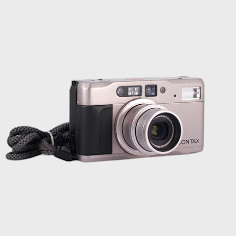 Contax TVS II Point & Shoot 35mm argentique avec objectif zoom 28-56mm